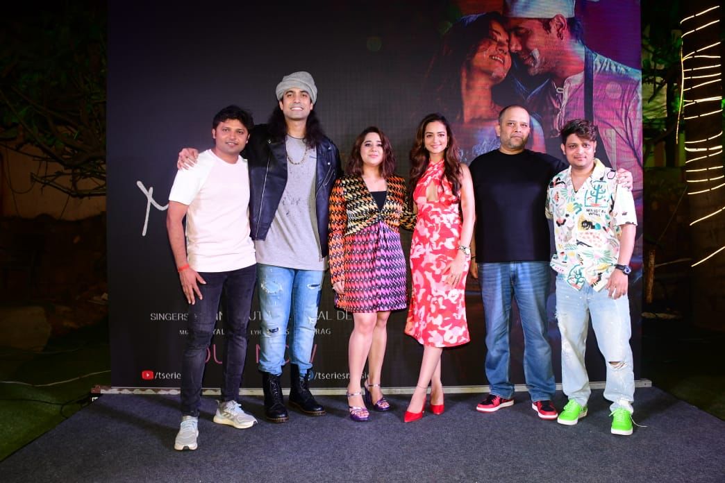 Bhushan Kumar's Meethi Meethi featuring Jubin Nautiyal and Shanvi Srivastava launched with a massive celebration! The song is out now!