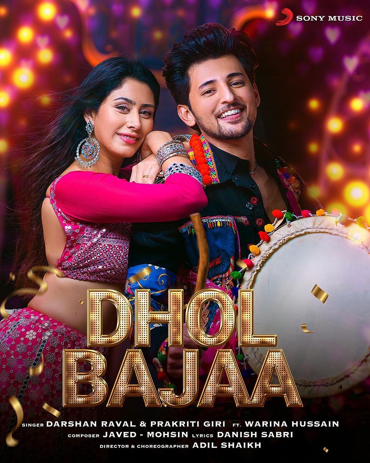 Warina Hussain Is All Set To Ablaze The Audience Once Again In "Dhol Bajaa" Along With Darshan Raval