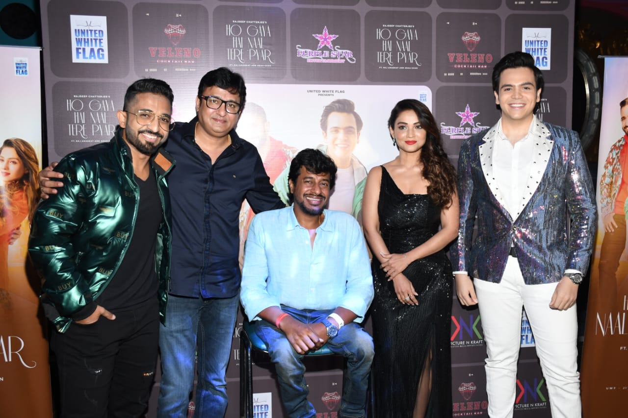 Raj Anadkat and Adaa Khan's musical love story 'Ho Gaya Hai Naal Tere Pyar'  set the mood for Navratri