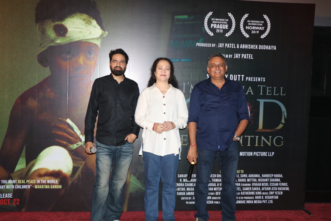 Special screening of multiple award-winning film - 'I'm Gonna Tell God Everything' produced by Jay Patel, Abhishek Dudhaiya and presented by Sanjay Dutt