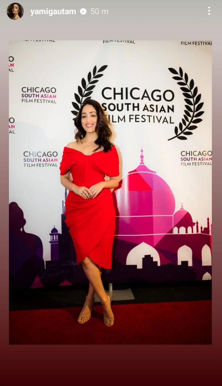 Yami Gautam Dhar’s, 'Lost' receives a standing ovation at CSAFF 2022 premiere; actress pens a sweet note