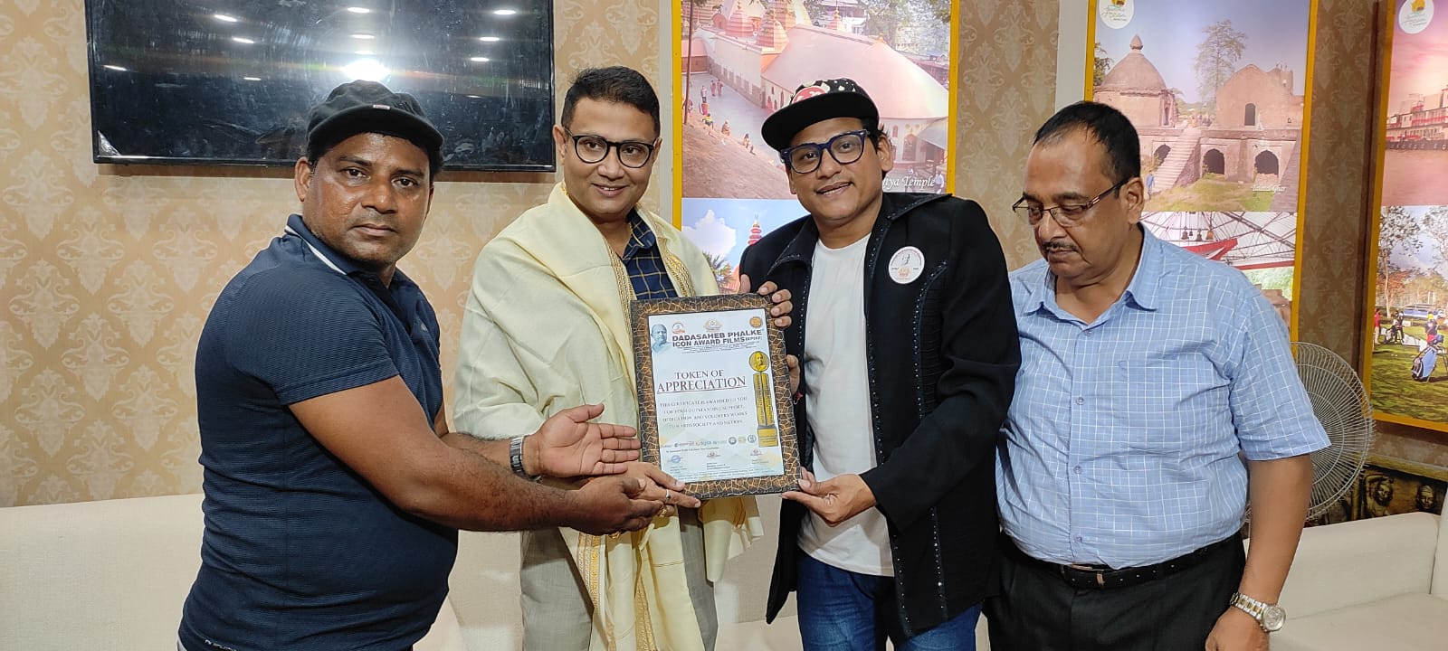 DPIAF - Founder and Chairman Mr.Kalyanji Jana has visited Raipur capital of Chattisgarh and Guwahati capital of Assam to meet Political leader,