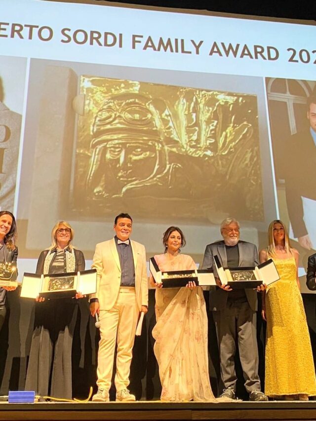 Shefali Shah adds another feather to her cap as she wins the prestigious Alberto Sordi  Family Awards!