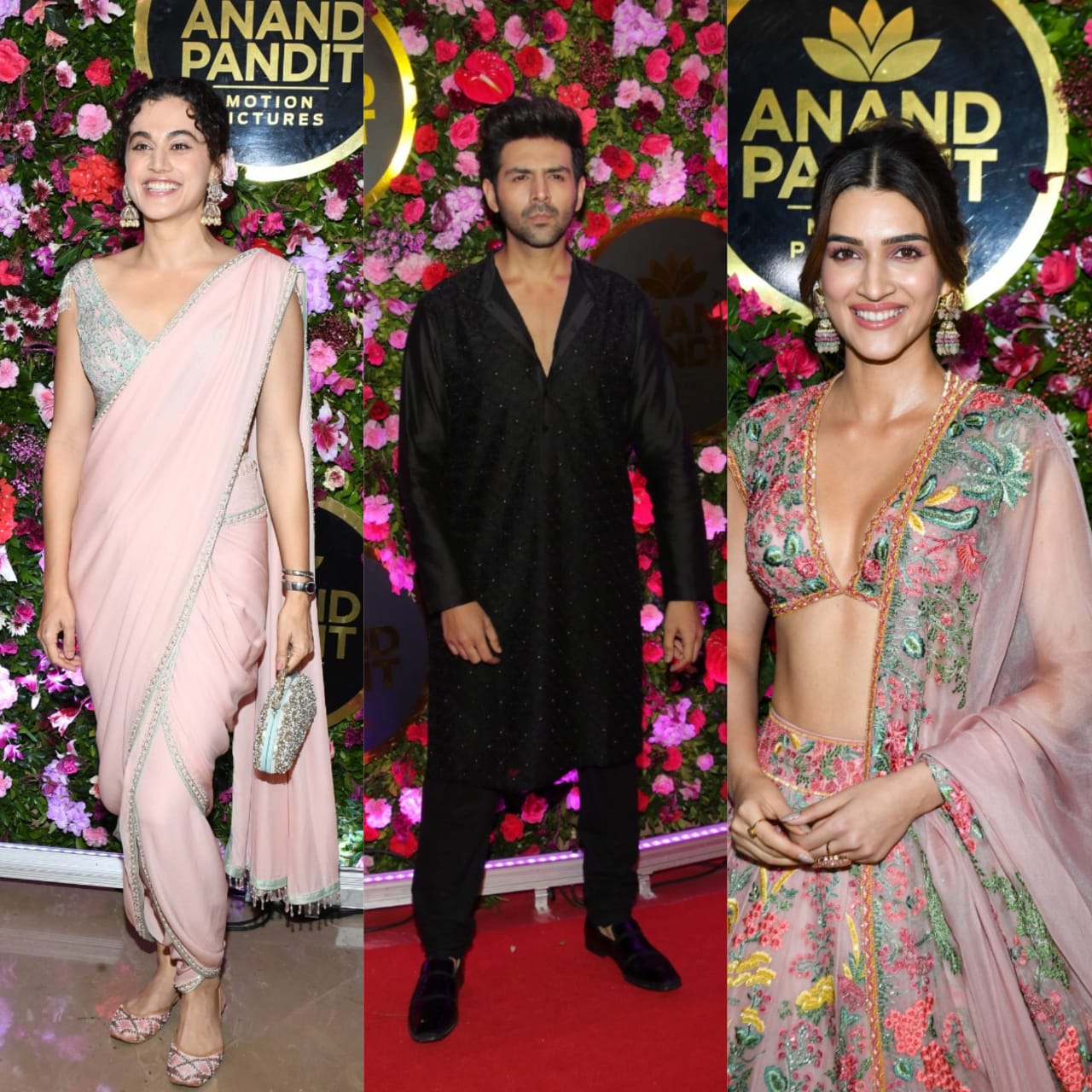 B-Town stars glitter on the red carpet in their Diwali best for producer Anand Pandit's big bash
