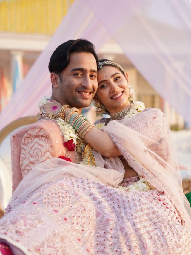 After winning hearts with his romantic singles, Shaheer Sheikh features in a peppy wedding track for the first time