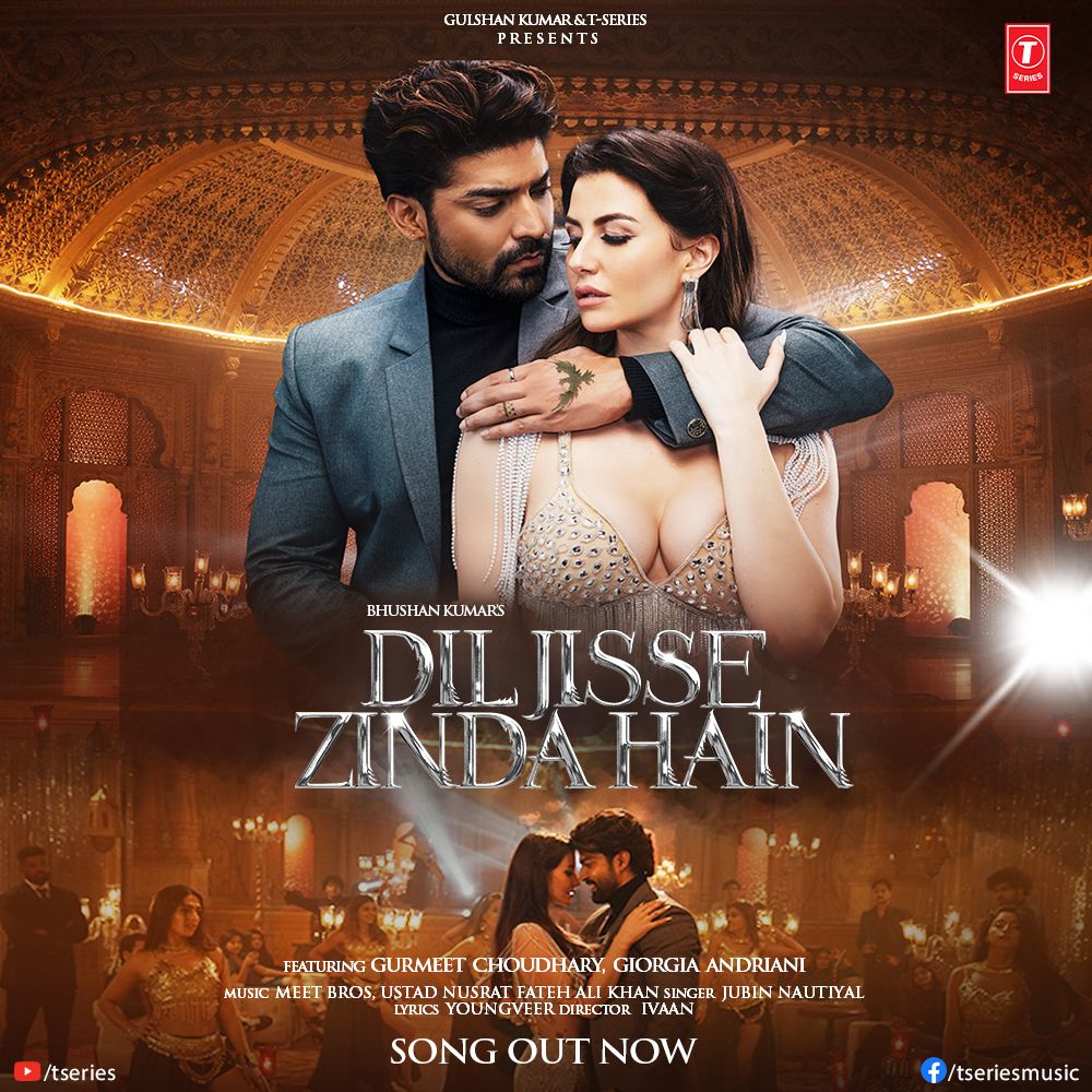 T-Series brings Gurmeet Choudhary & Giorgia Andriani onscreen together for the very first time in Jubin Nautiyal's 'Dil Jisse Zinda Hain'!