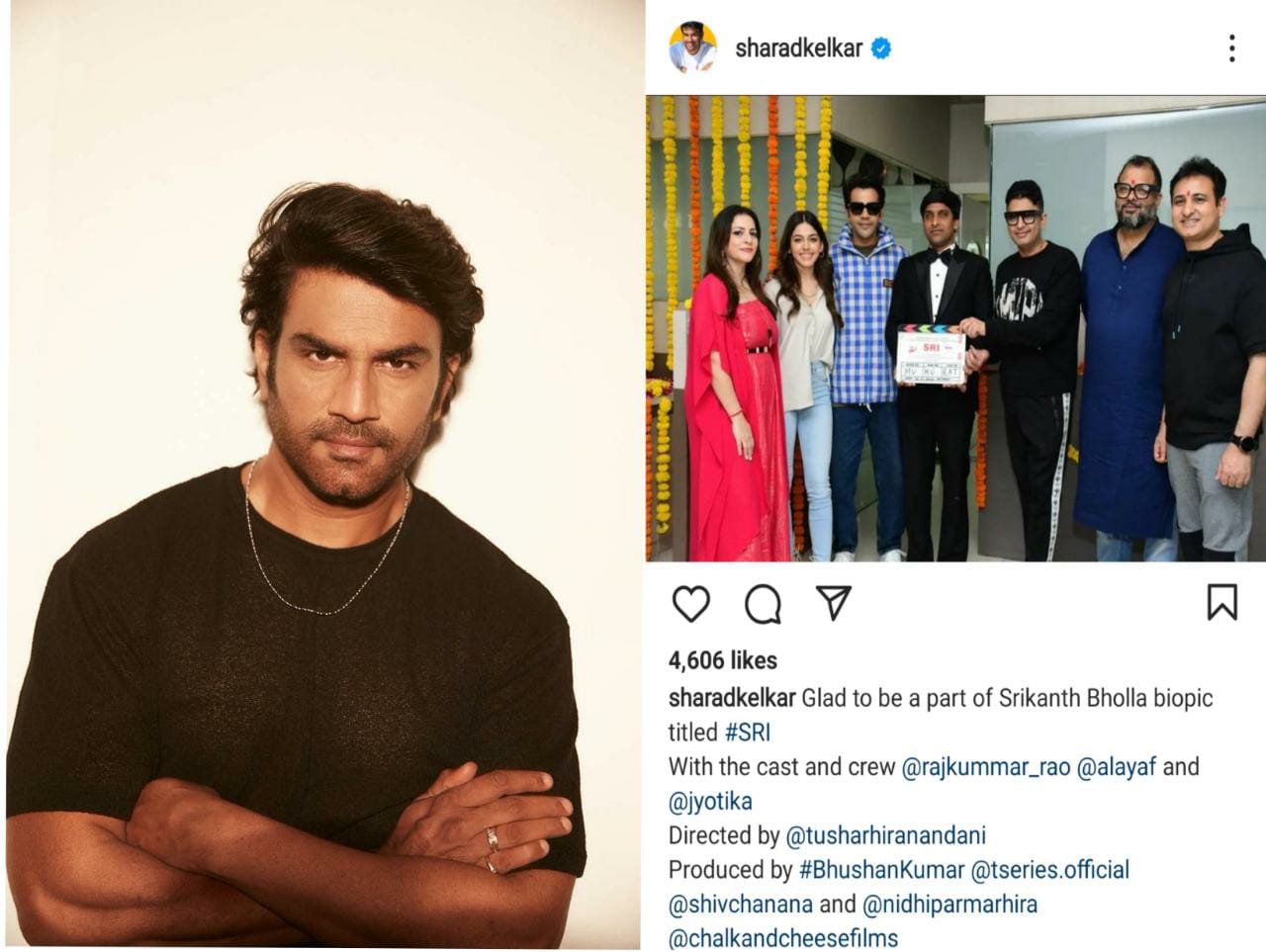 Actor Sharad Kelkar joins the cast of SRI;the biopic of Srikant Bholla