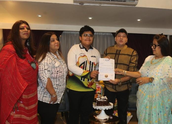 WBR London announces Bappi Lahiri postage stamp and cover on his birthday Nov 27 at Lahiri House