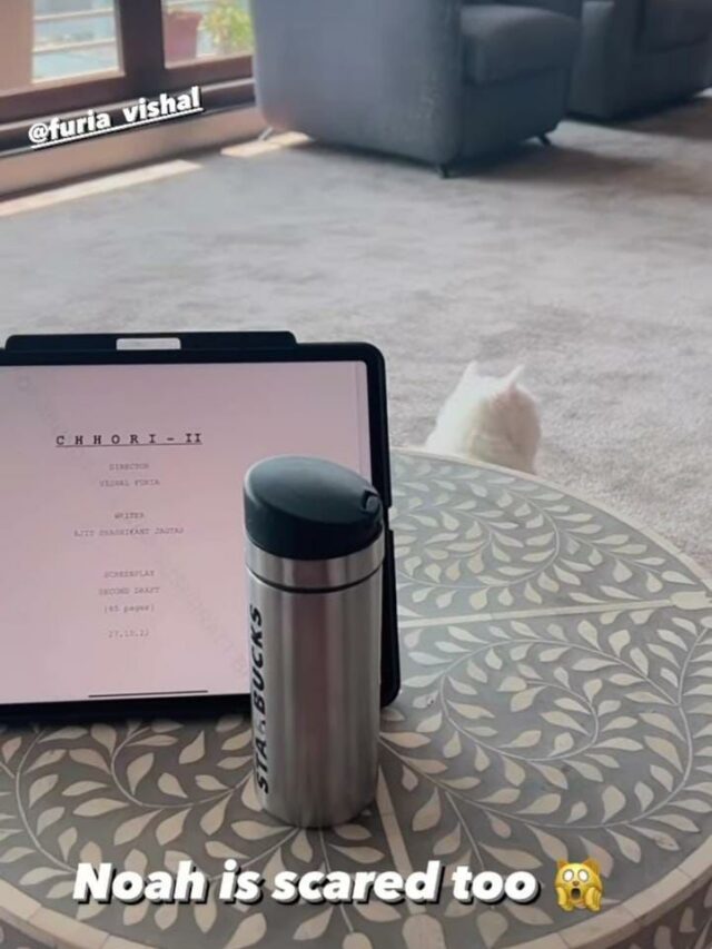 Check out! Nushrratt Bharuccha kickstarts preps for Chhorii 2