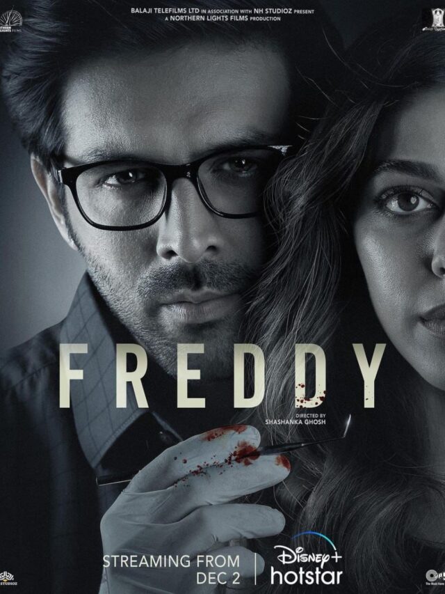 Kartik Aaryan introduces Alaya F as Kainaaz aka Freddy's obsession in latest poster- CHECK OUT!