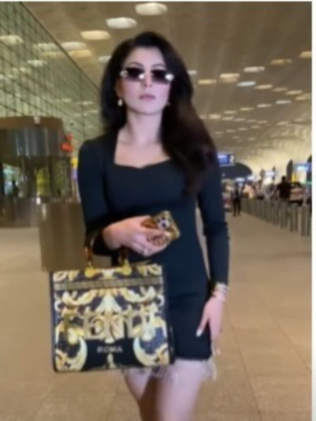 What!!! Urvashi Rautela's airport look costed a whopping amount in which you can easily buy a four wheeler