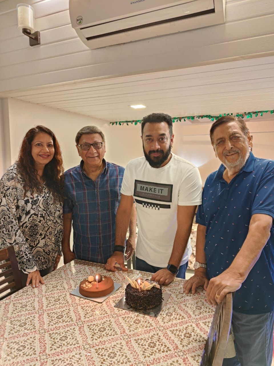 I am not a  big fan of birthdays but I enjoy spending time with my family : Hiten Paintal