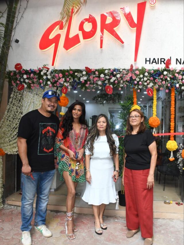 After Bandra & Juhu, Matunga becomes home to Mumbai 's premium beauty salon "Glory Hair Nails & Beauty inauguration by Poonam Pandey