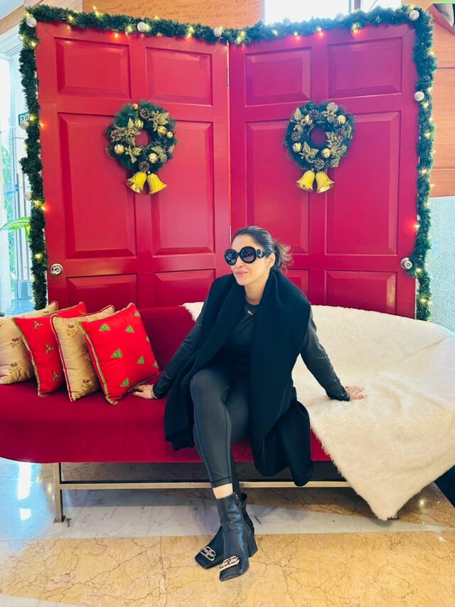 Isha Koppikar Will be Bringing Christmas with her Family at home In Mumbai
