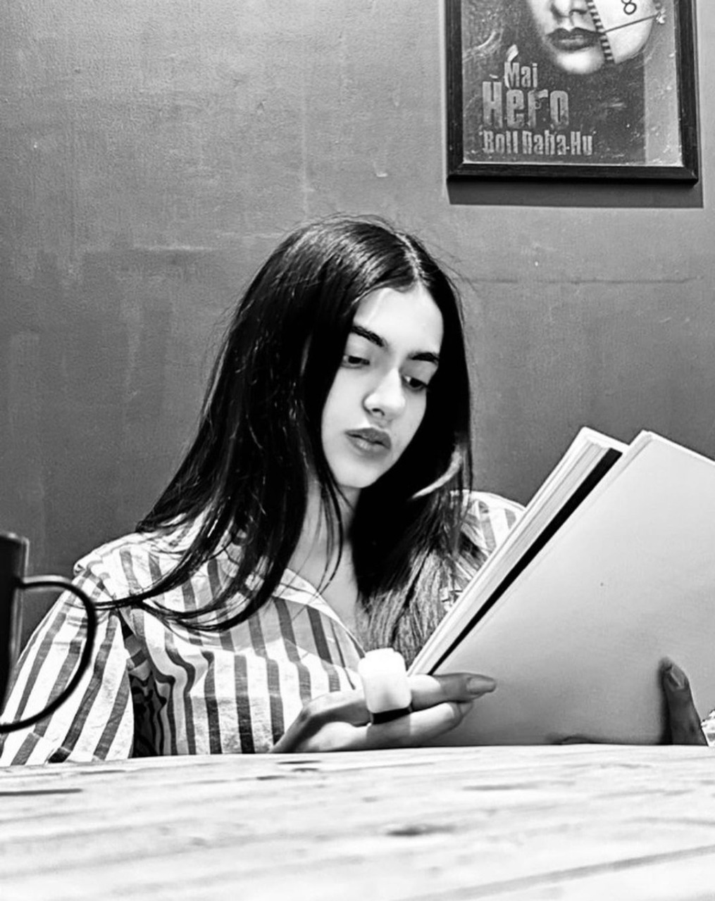 "It's work mode on in full swing" for actress Kashika Kapoor as she shares images from her workshop of Director Prradip Khairwar's Bollywood debut