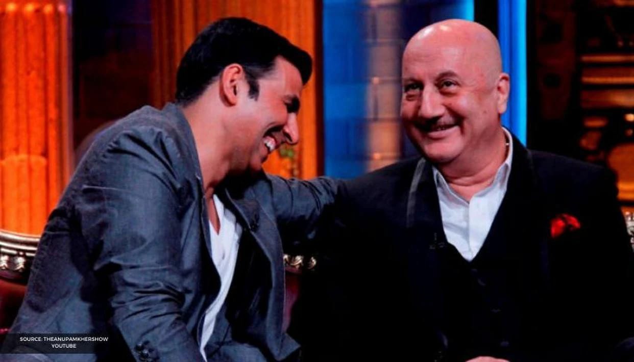 Akki loves Anupam Kher's biceps
