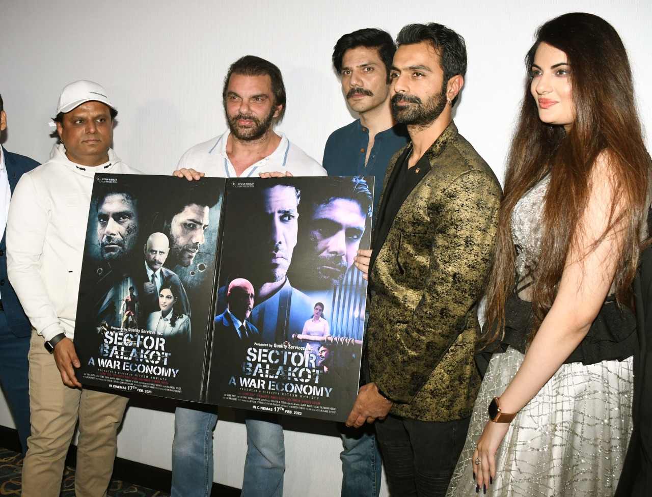 Sohail Khan launches the trailer and "Vande Mataram" song of Ashmit Patel film "Sector Balakot"