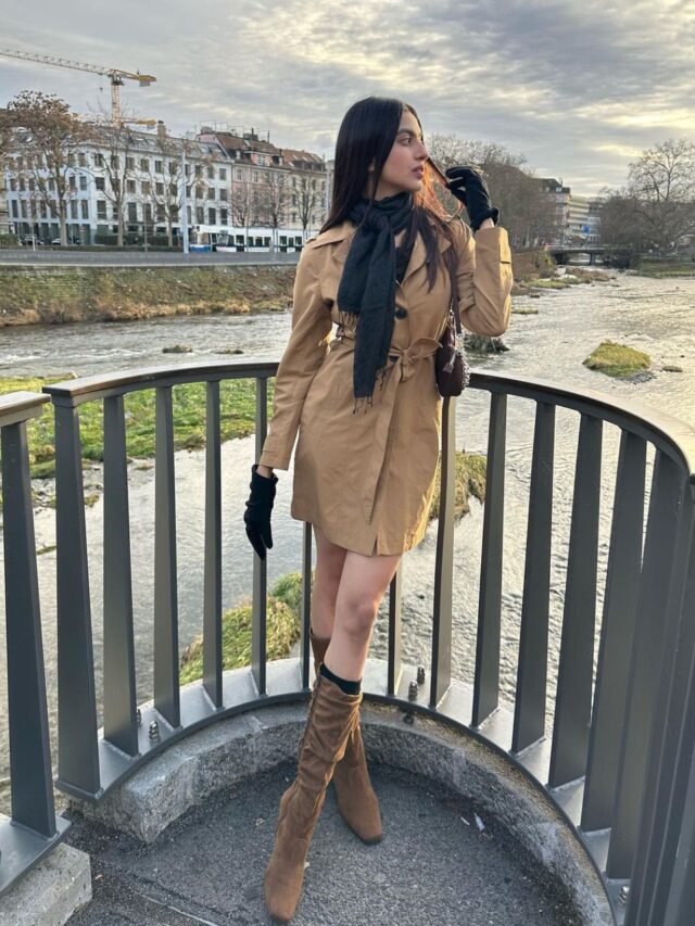 Kashika Kapoor kick-started her year with positivity and love from Switzerland as she drops pictures from exploring the streets of  Zürich & Luzern