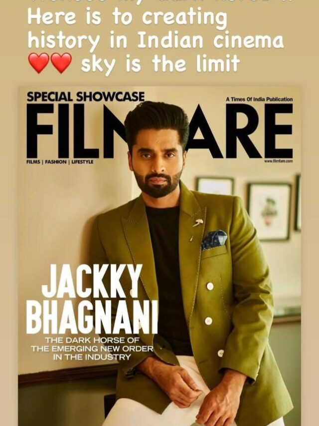 Rakul Preet Singh showers love on Jackky Bhagnani's latest magazine cover, calls him "my dark horse"