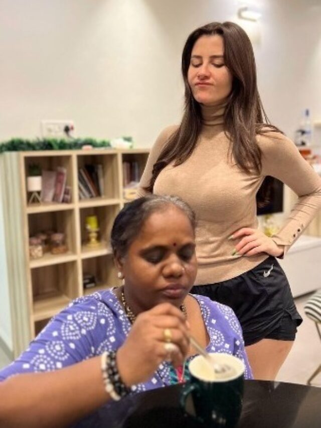 Giorgia Andriani hops on to the latest Bigg Boss trend: shares a hilarious video along with her house help Alka