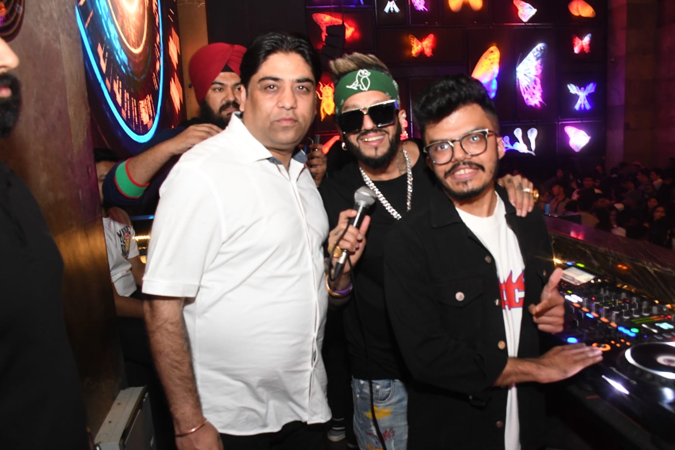 Celebration of Jazzy Bains aka Jazzy B's 30 years of momentous achievements in the music industry at Dragonfly, Mumbai feat. DJ Hardik