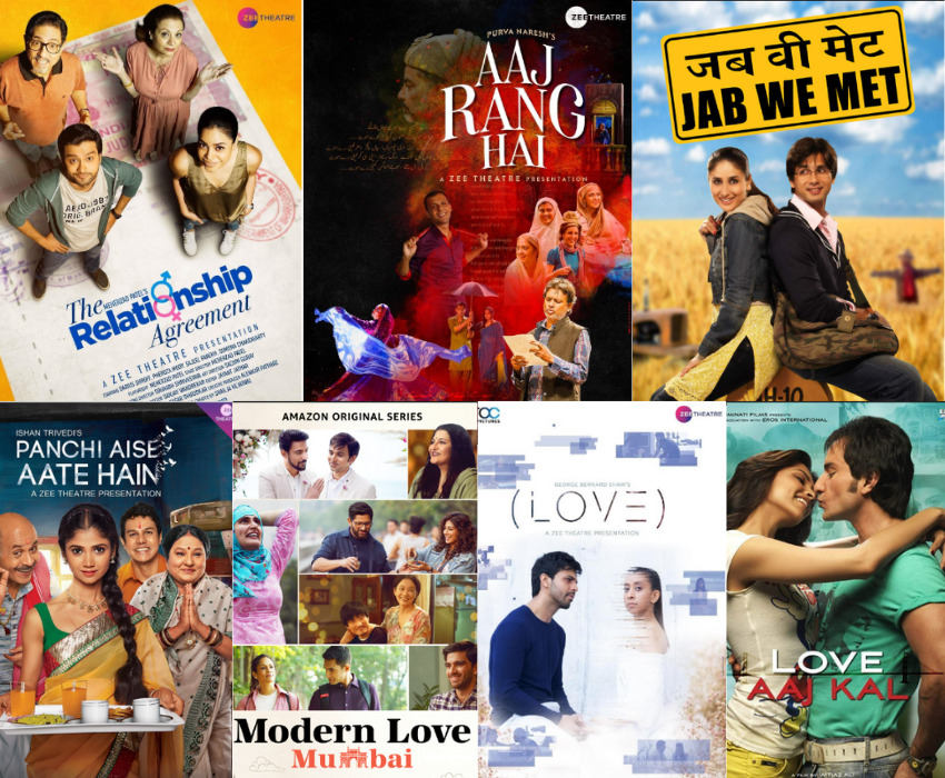 This Valentine's Day, watch Zee Theatre's 'Aaj Rang Hai', 'Love', 'The Relationship Agreement', 'Panchi Aise Aate Hain' and hits like 'Jab We Met', and 'Love Aaj Kal'