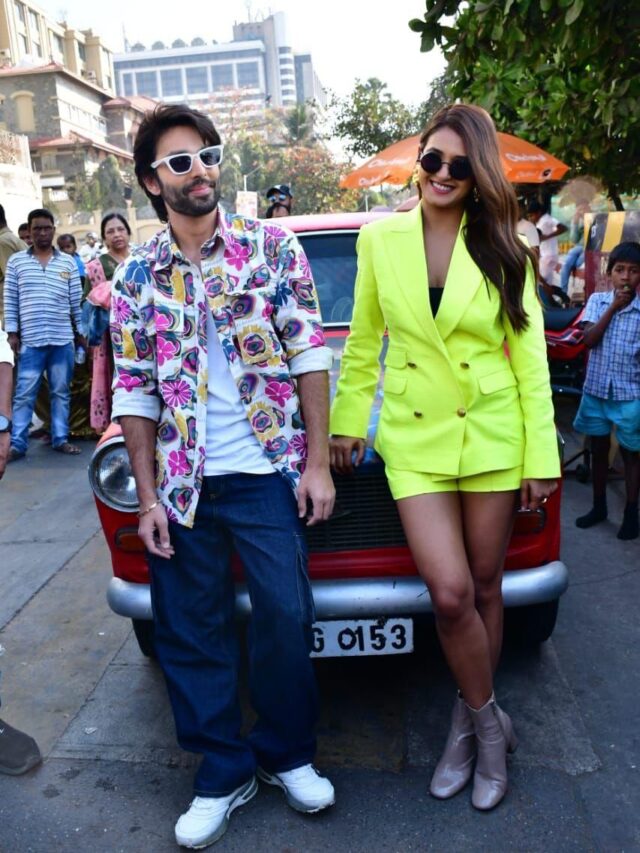 Himansh Kohli and Shakti Mohan paint the town on the occasion of Valentine’s Day as they promote their recently released track Daayein Baayein in the city