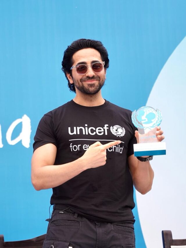 Bollywood star Ayushmann Khurrana Appointed as UNICEF India National Ambassador