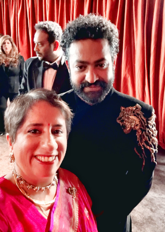 Guneet Monga and Jr NTR Pose with Oscars, Making India Proud with Historic Wins