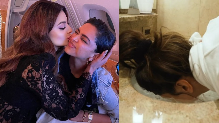 "Urvashi Rautela's Concerns for Deepika Padukone's Precious Face: A Lesson on Skincare Safety"