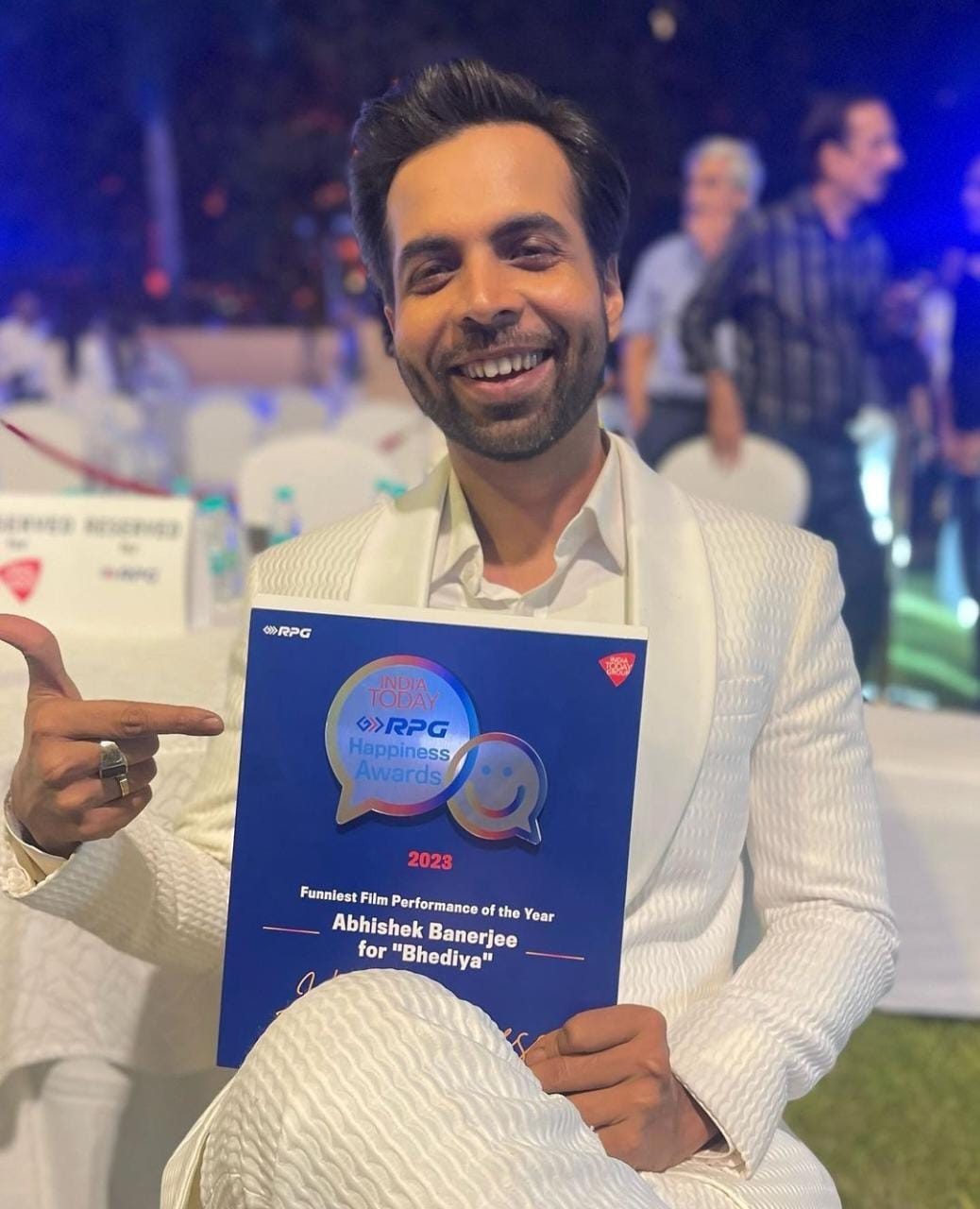 "Abhishek Banerjee bags the title of ‘Funniest performance of the year' for his 'Bhediya' character Janardhan"