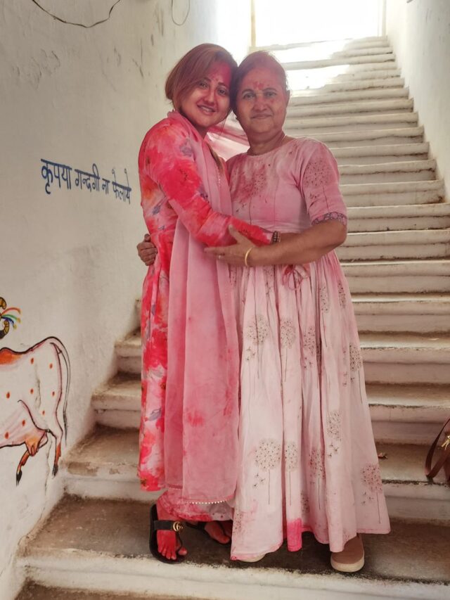 Rashami Desai shares Pre Holi Celebration Pics on Social Media setting the Mood for an Amazing Holi This Year