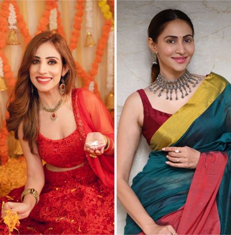 Simaran Kaur and Rishina Kandhari extend their warmest greetings for a joyous Baisakhi celebration!