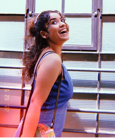 Actress Sadhwi Majumdar, who portrays Sreemoyi in the television series Sapno Ki Chhalaang.