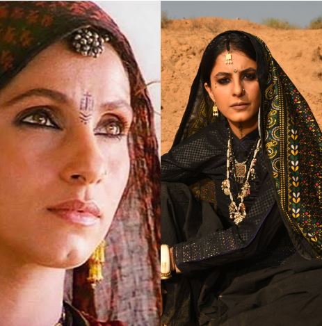 Isha Talwar Recreates Co-star Dimple Kapadia's Iconic Look from the 1993 Classic Movie Rudaali