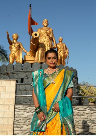 Actress Ekta Jain Celebrates Maharashtra Day and Gujarat Day with Unique Style