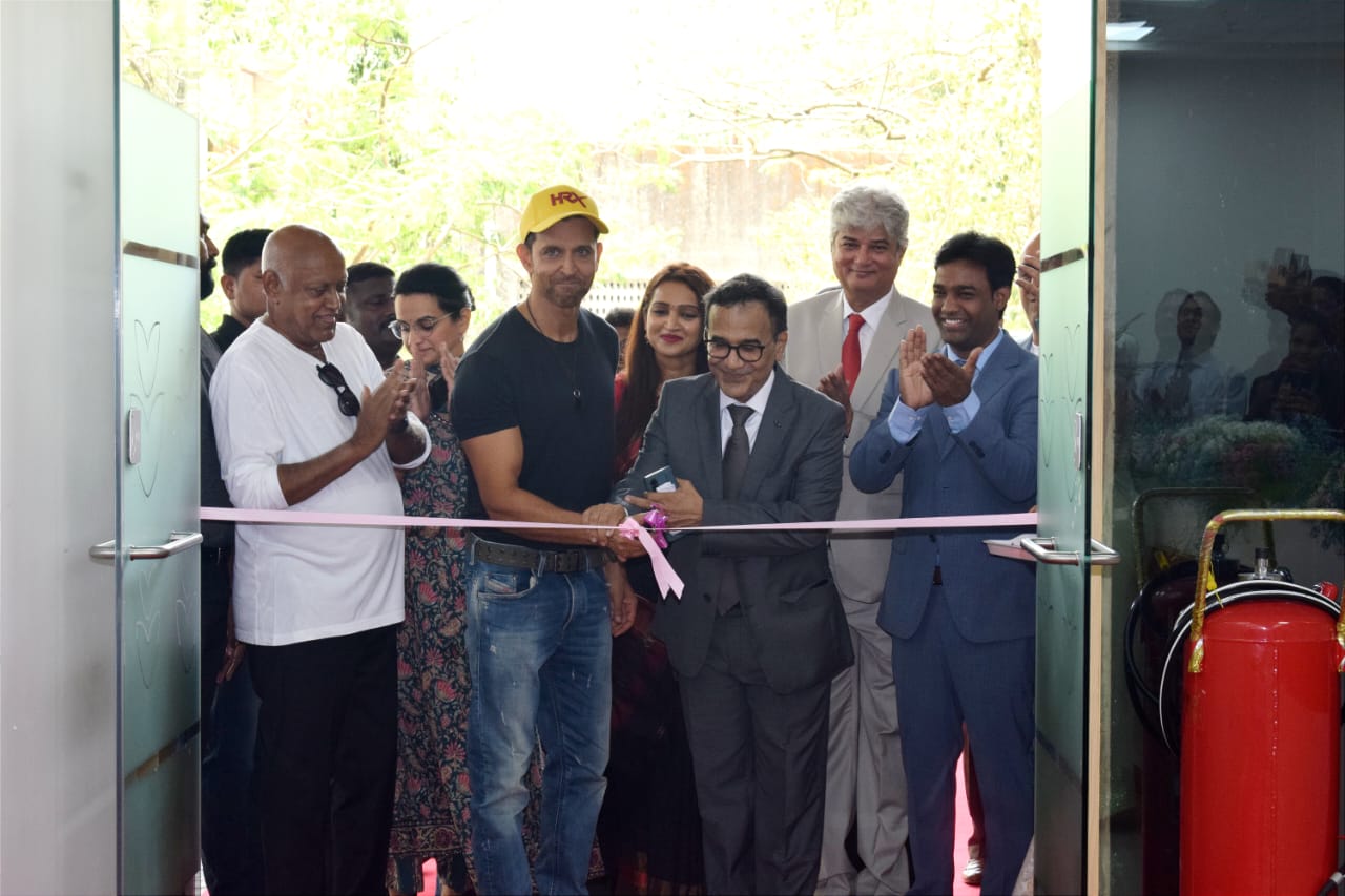 Hrithik Roshan Graces The Opening Ceremony of Surya Hospital in Chembur