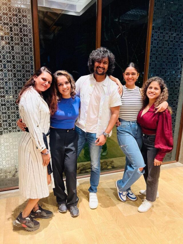 Mrunal Thakur shares Special Memories with co-star Nani