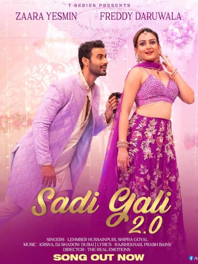 T-Series brings Freddy Daruwala and Zaara Yesmin together for the Ultimate Wedding Anthem 'Sadi Gali 2.0'!