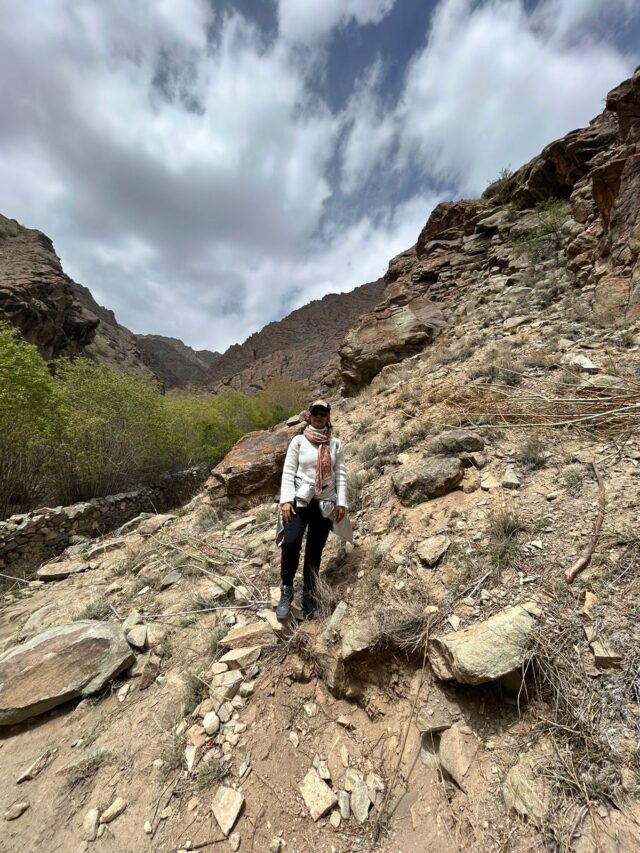 Is Tanishaa Mukerji Trekking In The Mountains of Ladakh?