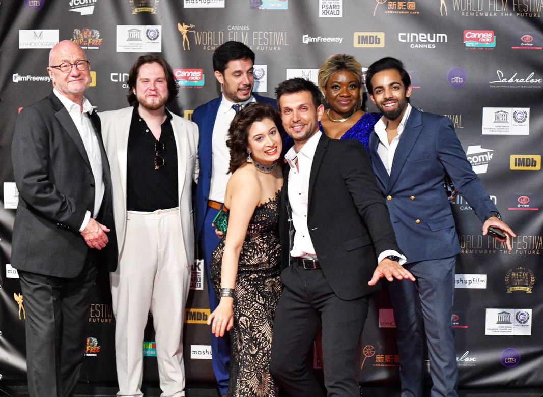 Sharib Hashmi, Keshavi Jaharia's film Cybershot won the 'Best Artificial Intelligence Film' at the Cannes World Film Festival