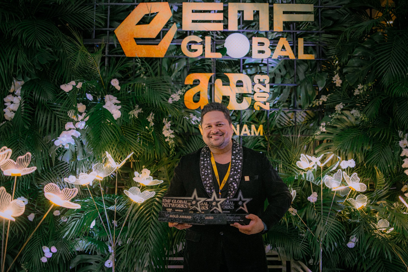 Renowned Wedding Choreographer Sumit Khetan bags 3 awards at the prestigious Ace-EMF 2023 in Vietnam