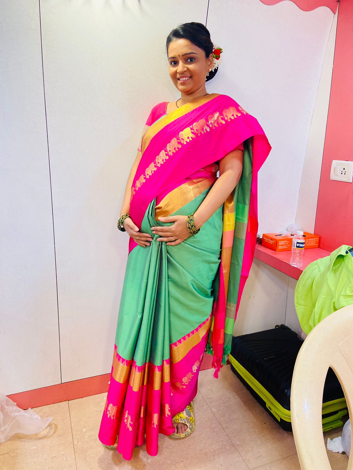 The upcoming movie "Delivery Boy" stars Shreya Kulkarni in a role as a pregnant mother.