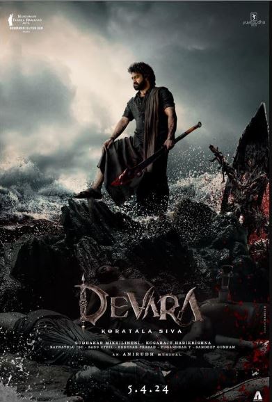Man of Masses NTR Jr Takes on Intense Water Sequence in Hyderabad for Highly Anticipated Film 'Devara'