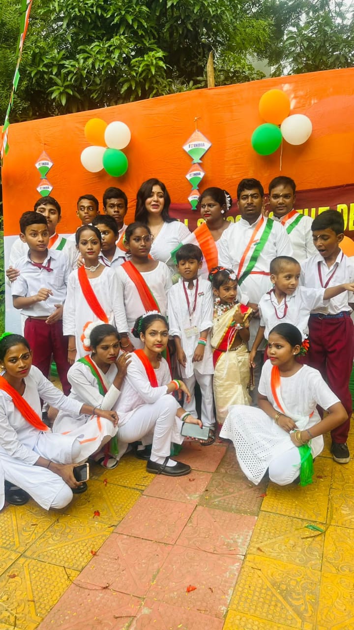Ritabhari Chakraborty's Heartwarming Independence Day Tradition: Celebrating with her Ideal School of Deaf