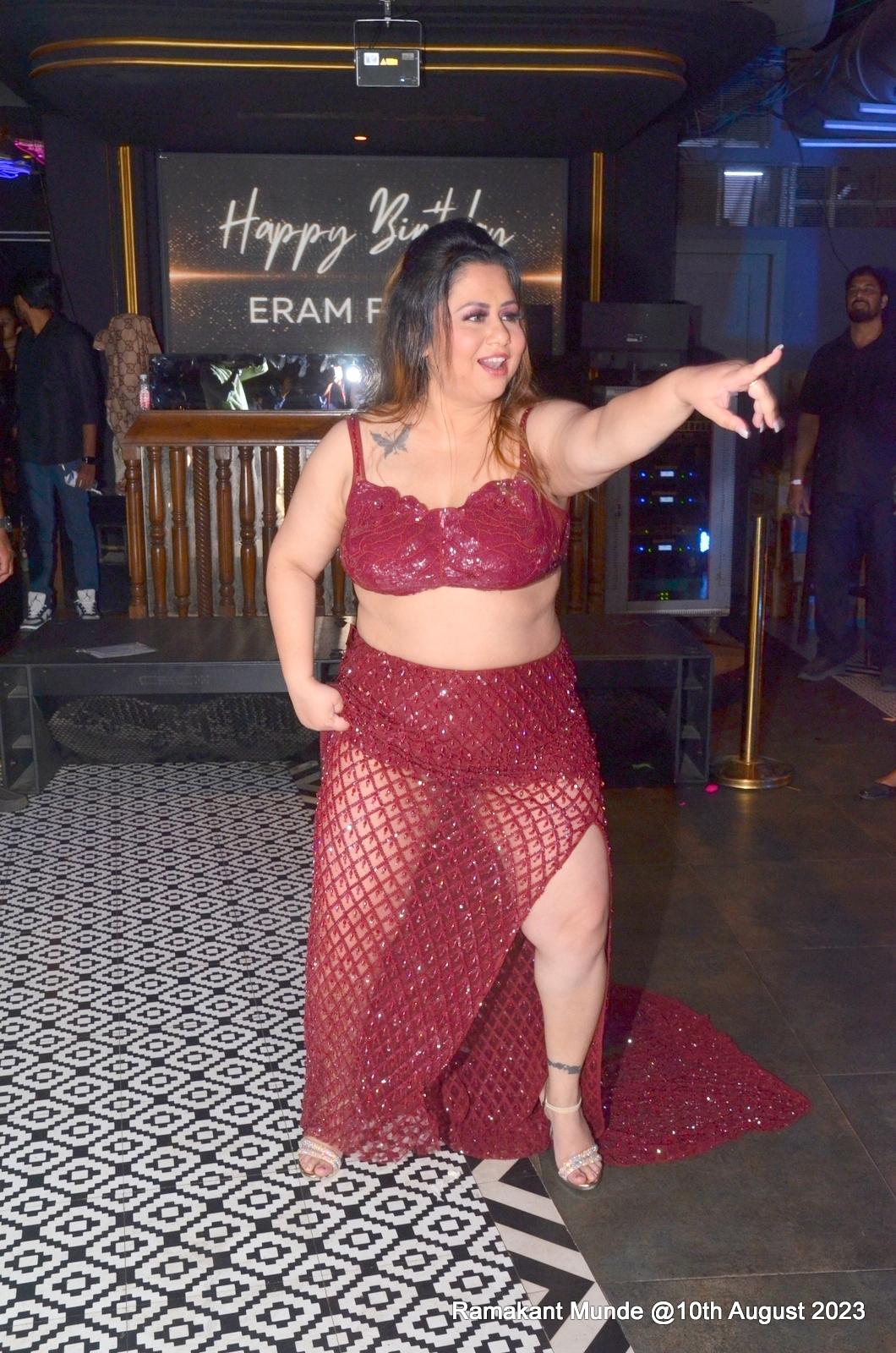 Star-Studded Extravaganza: Eram Faridi and Harry Varma's Grand Birthday Bash in Mumbai