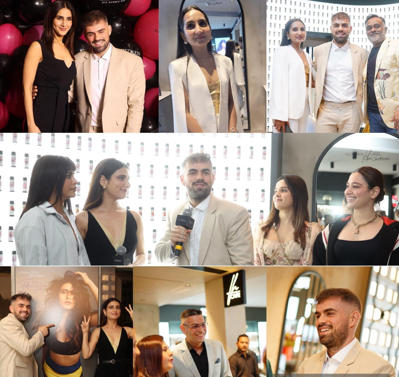 BTown's Glam Squad Graces the Grand Launch of Florian Hurel Hair Couture in South Mumbai