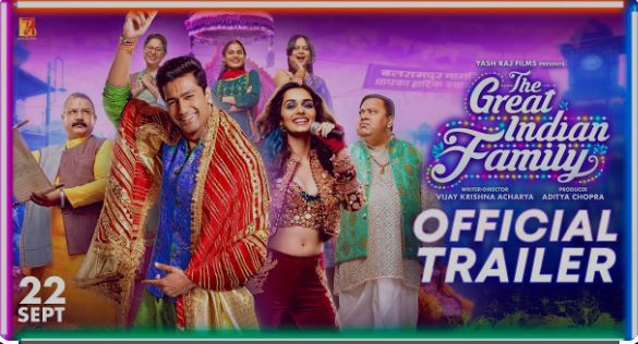"Vicky Kaushal Shines as a Bhajan Singer in 'The Great Indian Family' Trailer"