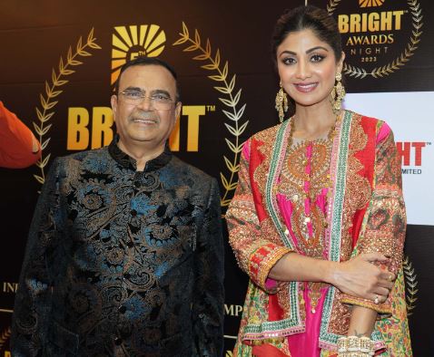 "Shining Bright: The 5th Bright Awards 2023 - Celebrating Dr. Yogesh Lakhani's Vision and Birthday"