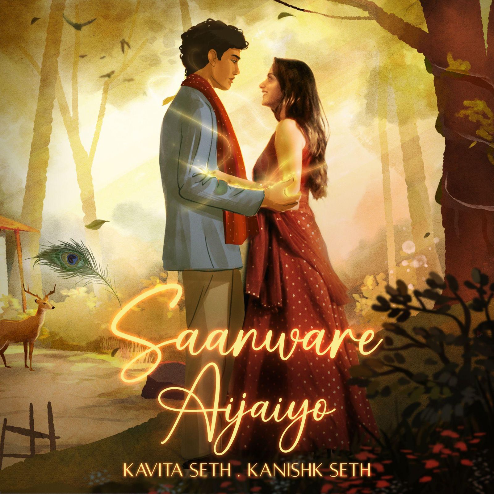 "Saanware Aijaiyo" by Kavita Seth and Kanishk Seth: A Melodious Janmashtami Tribute